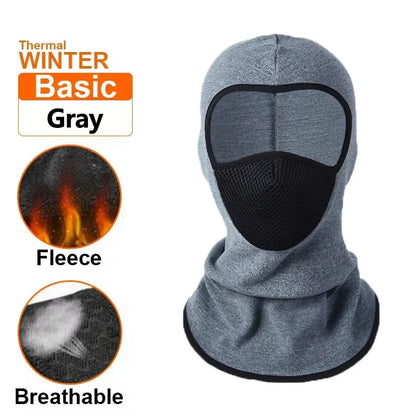 Thermal Winter Balaclava Cycling Full Face Mask Warm Outdoor Sports Motorcycle Ski Fishing Hunting Mask Fleece Scarf Cap Bandana
