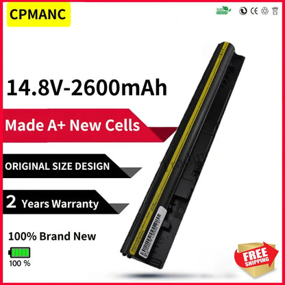 CPMANC Laptop Battery L12S4L01 4ICR17/65 L12S4Z01 For Lenovo IdeaPad S300 S310 S400 S405 S410 S415 Flex 14 15D M30 M40
