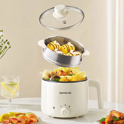Joyoung Multi Electric Cooker Non-stick Coating Liner Electric Cooking Pot Mini Hot Pot For Home Kitchen 800W