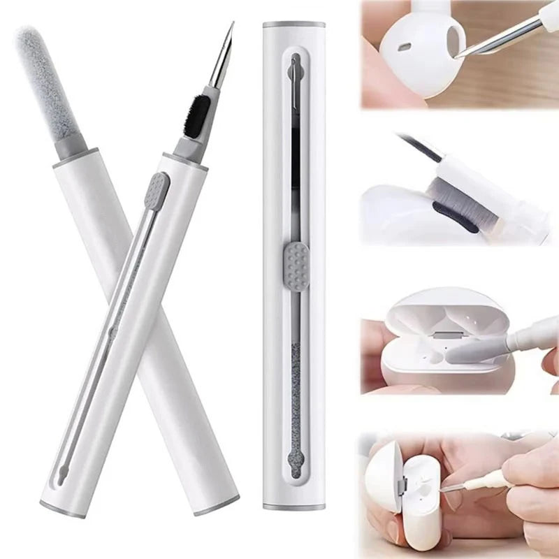 3 In 1 Bluetooth Earphones Cleaning Tool Earbuds Case Cleaner Kit Cleaning Brush Pen For Airpods Pro 3 2 1 Headphones Clean Set
