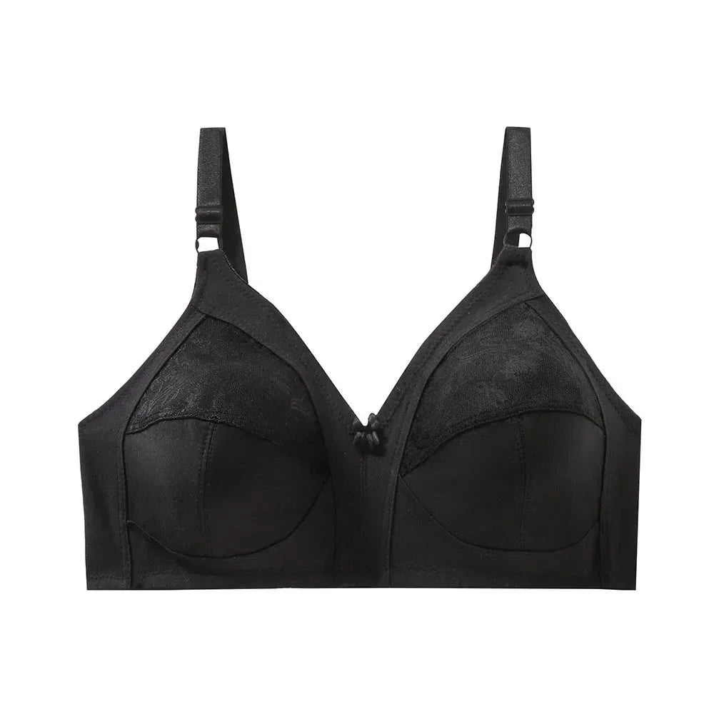 Ruralbras Sexy Women's Bras Wireless Full Coverage D/E/F for Plus Size Non Padded Comfort Soft Bra Minimizer Top Female Lingerie