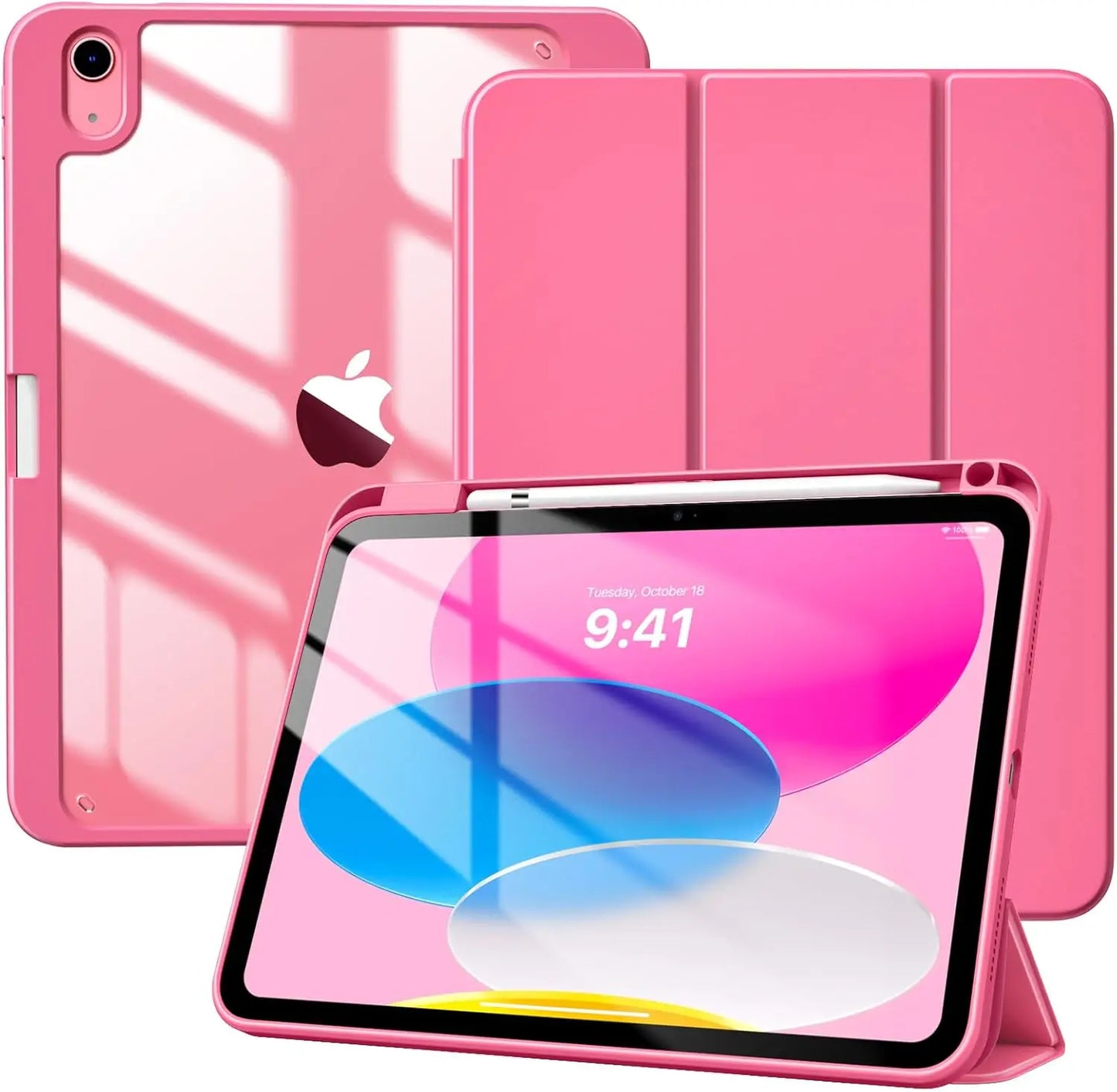 Case for iPad (A16) 11th Generation 11 Inch 2025, iPad 10th Generation Case 10.9 Inch 2022 with Pencil Holder,Protective Cover