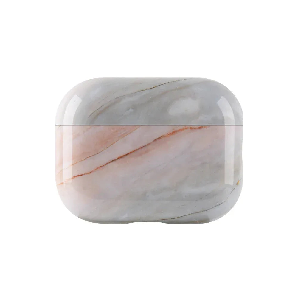 Marble Pattern Case For Apple Airpods Pro 3 Generation 2025 Hard PC Cover For AirPods 4 3 1 2 Pro2 Marble Protective Case Fundas