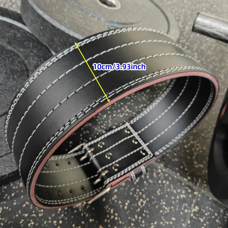 Fitness Weight Lifting Belt for Men & Women, Smooth PU Gym Belts,for Support Weight Belt for Powerlifting, Strength Training