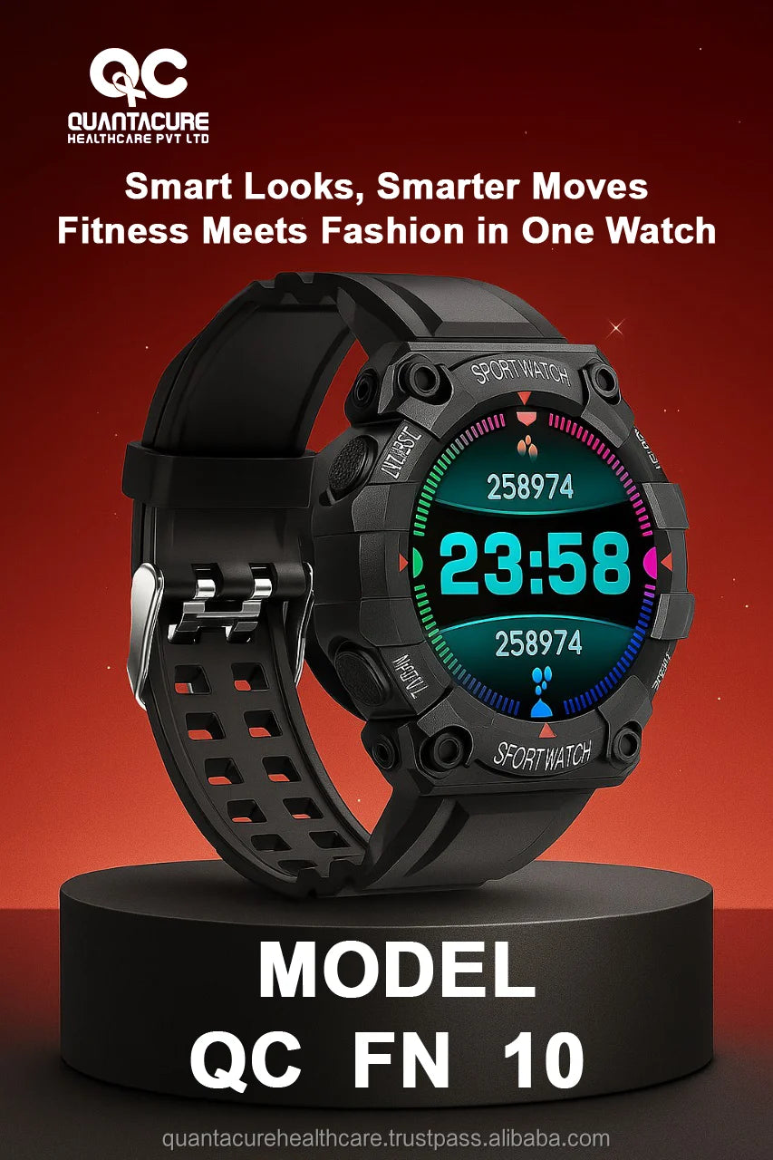 2025 FN10 FD68 FD68S Smartwatch Fitness Tracker 1.44" Color Screen IP68 Waterproof Heart Rate Monitor Compass Sleep Tracker