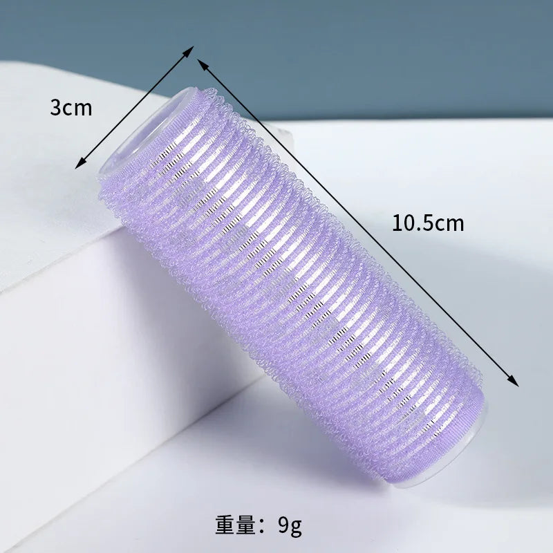 Large Self-Adhesive Hair Rollers Hairdressing Home Use DIY Magic Styling Roller Roll Curler Hair Women Beauty Tools 미용실파마