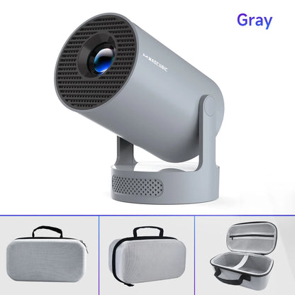 Magcubic HY300 Pro + Projector 8K 720P With 5W Speaker Android 14 8000 Lumens WiFi 6 BT5.4 Outdoor Video Home Theater Projector