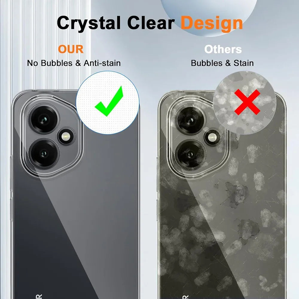 Ultra Thin Silicone Soft Case For Huawei Honor 400 200 90 70 50 Lite Pro 5g Clear Transparent Back Cover Slim Shockproof Shell