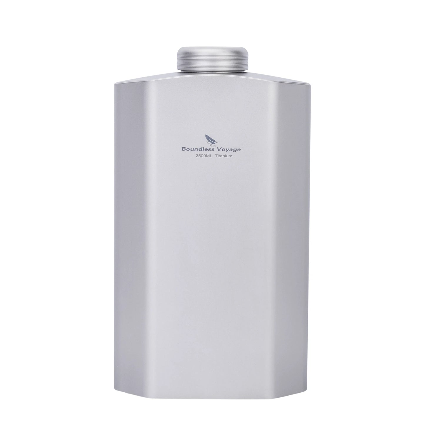Boundless Voyage Titanium Water Bottle 2.5L/84.55oz Big Capacity Sports Flask Water Jug for Gym, Fitness, Camping Ti3004D