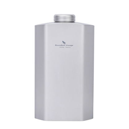 Boundless Voyage Titanium Water Bottle 2.5L/84.55oz Big Capacity Sports Flask Water Jug for Gym, Fitness, Camping Ti3004D