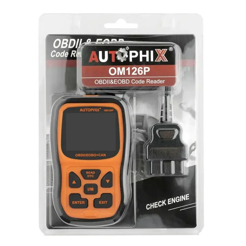 Autophix OM126P OBD2 Scanner Code Reader EOBD JOBD Universal OBD2 Car Engine Analyzer Automotive Scanner Scan Tools Free Update
