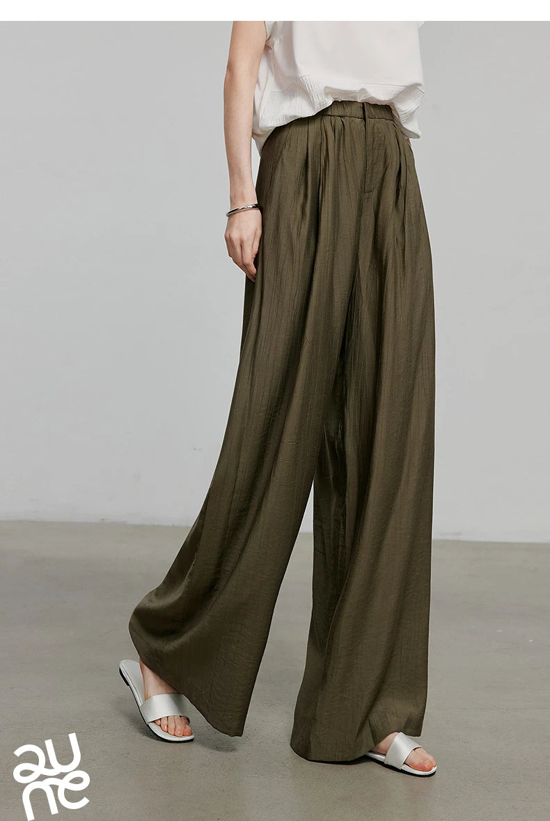 TOYOUTH Women Casual Pants 2025 Summer New Long Pants 8527002