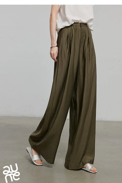 TOYOUTH Women Casual Pants 2025 Summer New Long Pants 8527002