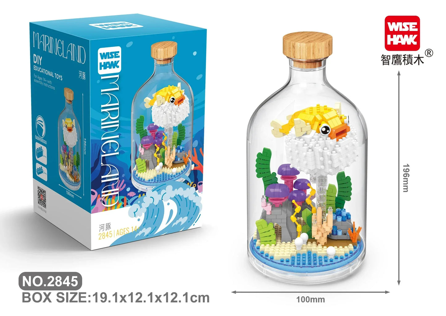 MOC Building Blocks Animal Model Bird Bald Eagle Parrot  DIY Assembly  Bricks Creative Games Collection Toys Xmas Gifts