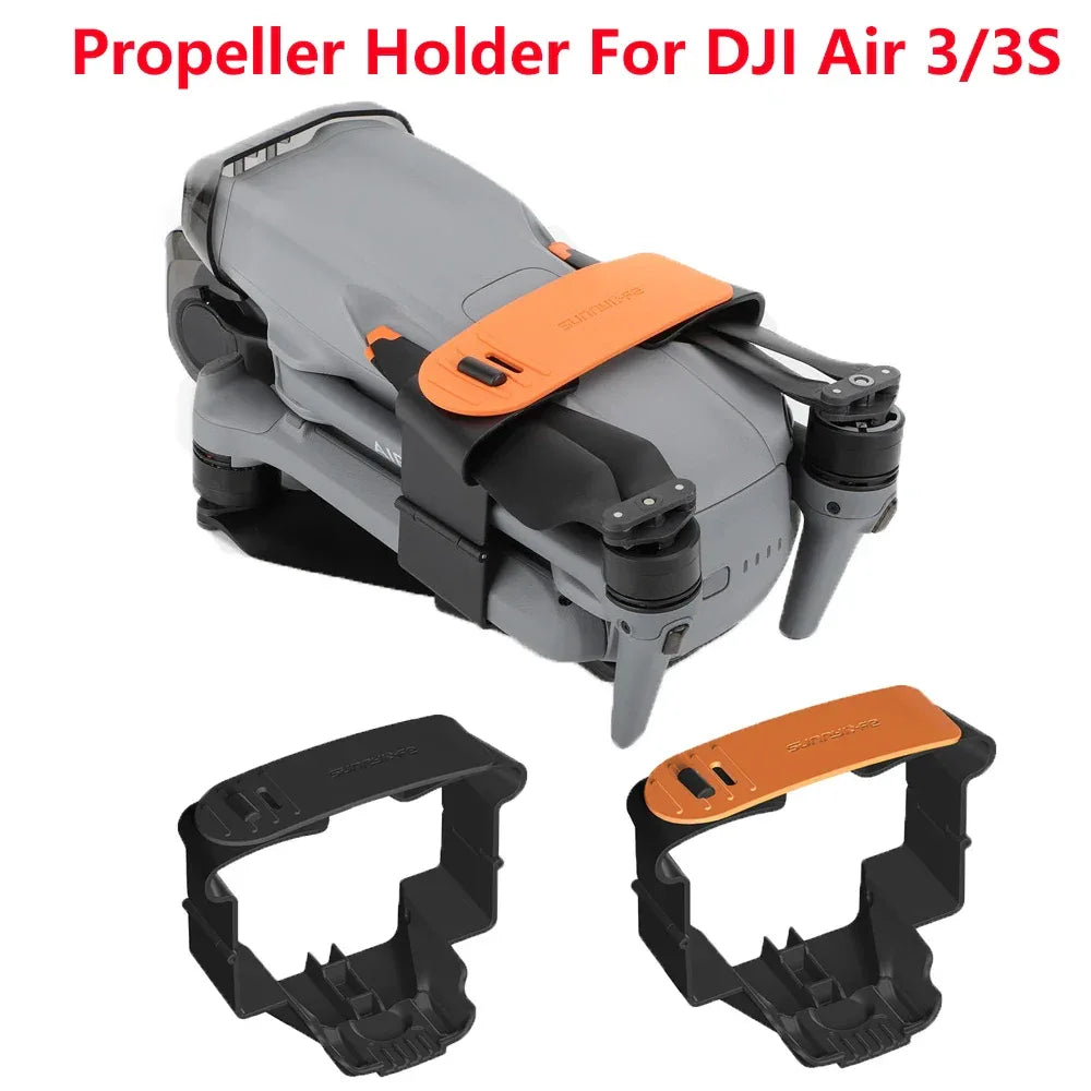 Propeller Holder for DJI Air 3/Air 3S Drone Propellers Stabilizer Prop Blades Protector Wing Fixed Quick Release Accessory