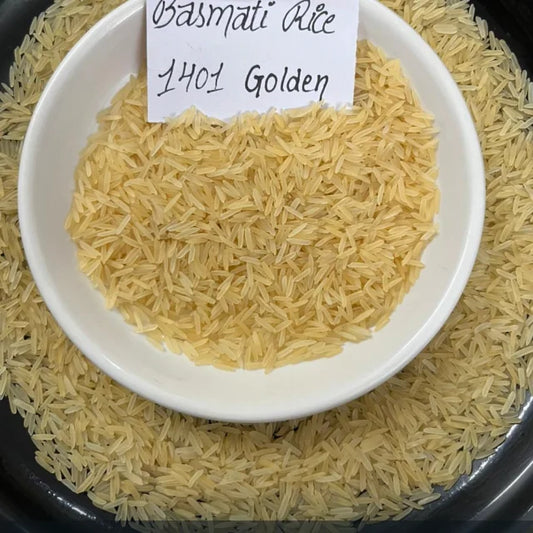 1401 Golden Sella Basmati Rice Premium Aged Long Grain Aromatic Parboiled Export Quality Bulk Supply from Saanvisha Global India by PDG ibma