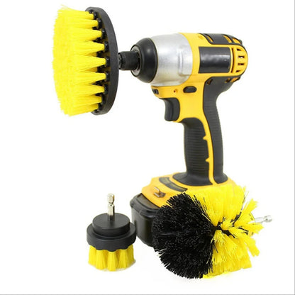 Electric Scrubber Drill Brush Kit Power Drills Scrubber Brush For Carpet Glass Car Tires Nylon Extension Pole Floor, Automotive