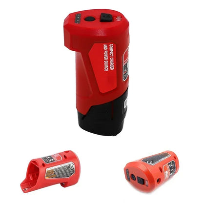 Charger Converter USB Power Adapter Phone Charger Adapter For Milwaukee For Makita For Bosch 12V Battery 12V DC Output Port