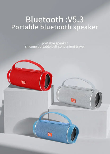 TG116c Bluetooth Speaker TWS Wireless Powerful Box Portable Outdoor Speakers Waterproof Subwoofer 3D Stereo Sound HandsFree Call