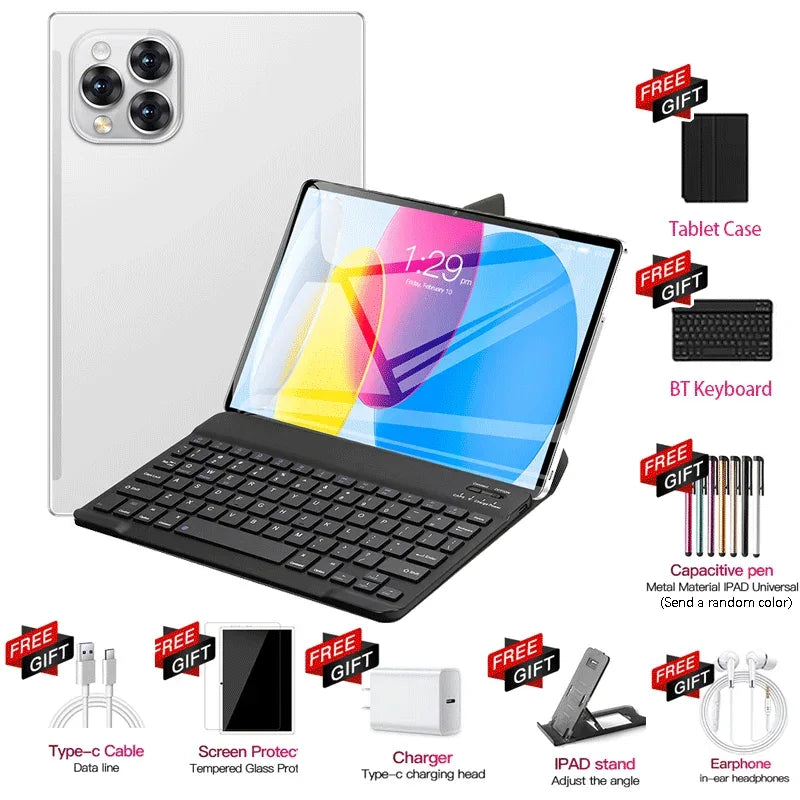 Original Tablet iPad Air Pro 11 Inch 22GB RAM 2TB ROM tablet Android 14 Pad Tablet PC Phone Dual SIM Wifi Multifunction Tab PC