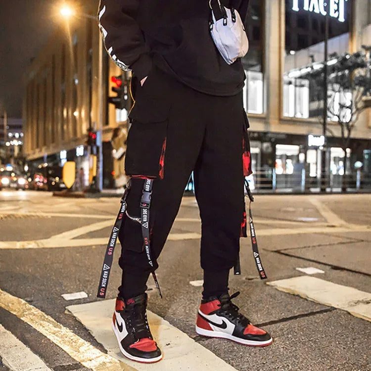 Harajuku Joggers Cargo Pants Men Fashion Casual Multi Pocket Streetwear techwear Men Women Sport Trousers Trending y2k Style