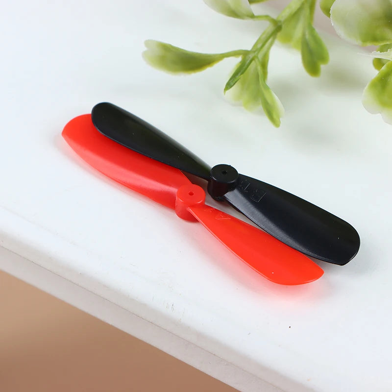 10pcs 46mm 4.6cm 0.8mm CW CCW AB Props Propellers Main Blades fit 716 615 720 Coreless Motor For Airplan Drone (5 Pair)