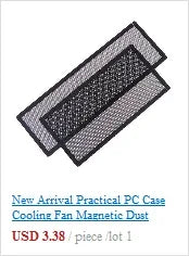5 Set Universal DIY Shield backplane PVC Dust Filter For Computer Cooling Fan Shield Back Plate Chassis Bracket of Motherboard