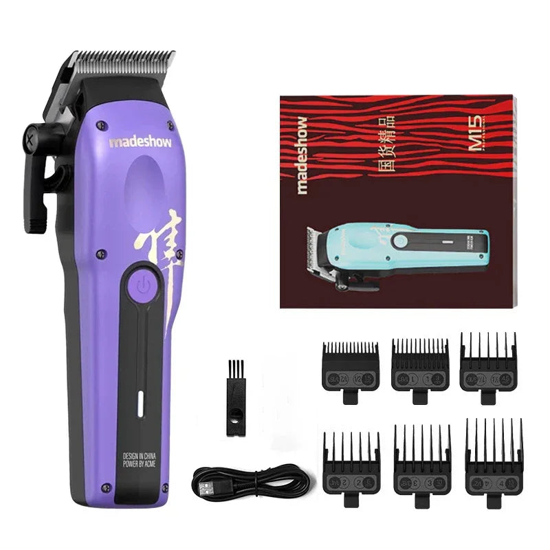 M15 Madehsow Hair CLippers PROFESSIONAL,7000RPM Hair Clipper for Barbers,Hair Cutter machine