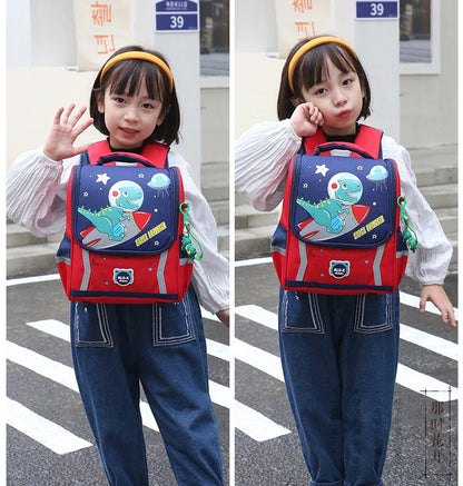 Waterproof Children Primary School Bags Cute Unicorn Rainbow Backpacks Kids Cartoon Animal Dinasour Shcoolbags for Kindergarten