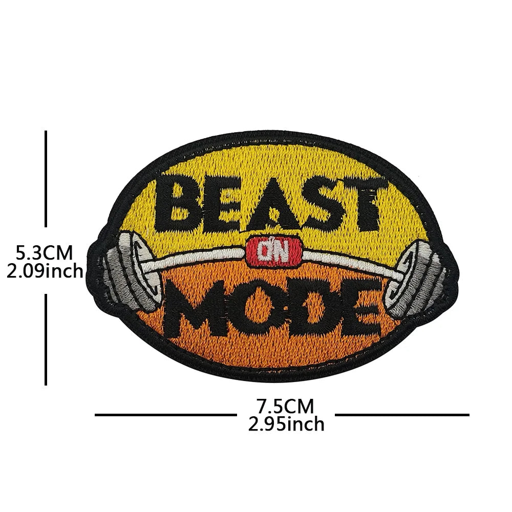 Sports Fitness Gym Patches No Pain No Gain ATHLETE team club Tactical Embroidered Patch brand Armband