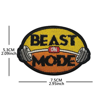 Sports Fitness Gym Patches No Pain No Gain ATHLETE team club Tactical Embroidered Patch brand Armband