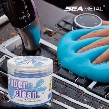 Super Dust Clean Clay Dust Keyboard Cleaner Slime Toys Cleaning Gel Car Gel Mud Putty Kit for Laptop Cleanser Glue Cars Part