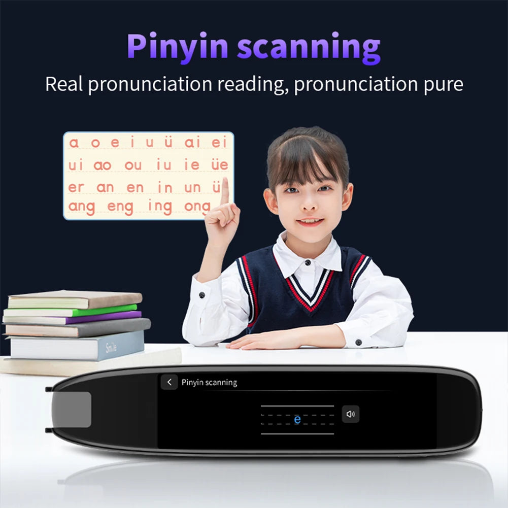 Translation Pen 142 Languages Smart Scanner Translator Pen Intelligent Scanning Point Reading Recording Pen for Teacher Student