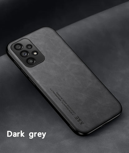 Hidden Iron Plate Magnetic Frosted Leather Phone Case For Xiaomi 17 Pro Max 15T 15 14 14T 13 13T 12 12T 11 11T Pro Back Cover