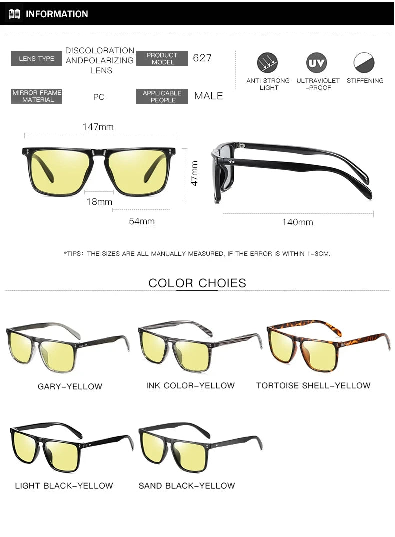 Fashion Blue-Light Shifting Sunglasses Micro-Rivet Design for Driving & Urban Escape Anti-Glare Daily Travel Essentials