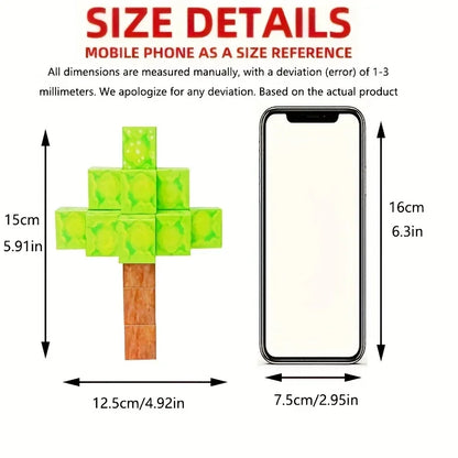 Creative Magnetic Building Block Bricks My Famous Scene World Architectural Set DIY Model Kids Toy Christmas Gifts for Boy Girls