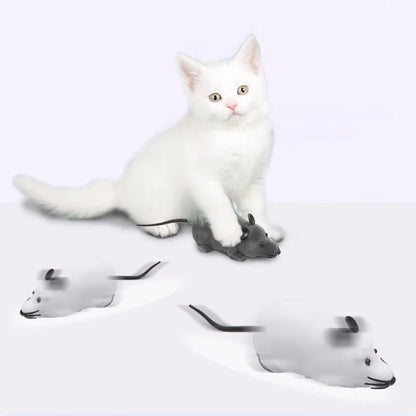 Robot Mouse Rat Funny Cat Toy with Remote Control Multicolor Mouse Wireless Controlled Rat Electric Interactive Pet Supplies