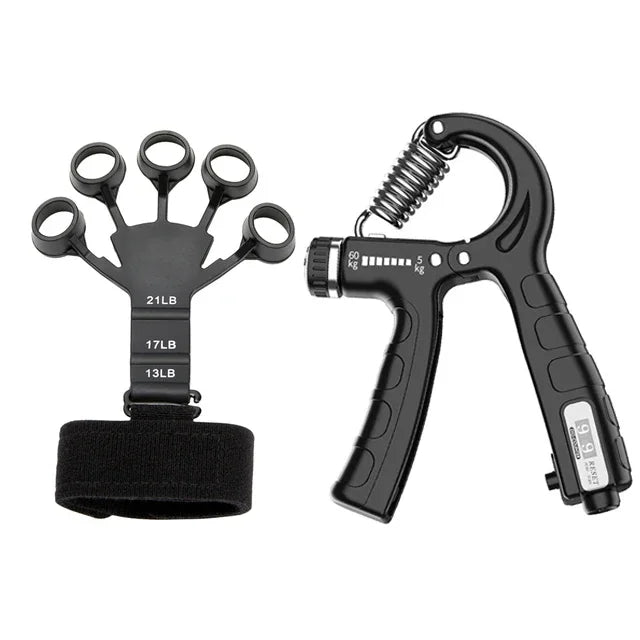 5-60Kg Adjustable Heavy Hand Gripper Fitness Hand Exerciser Grip Wrist Training Finger Gripper Hand Strengthener For Patient