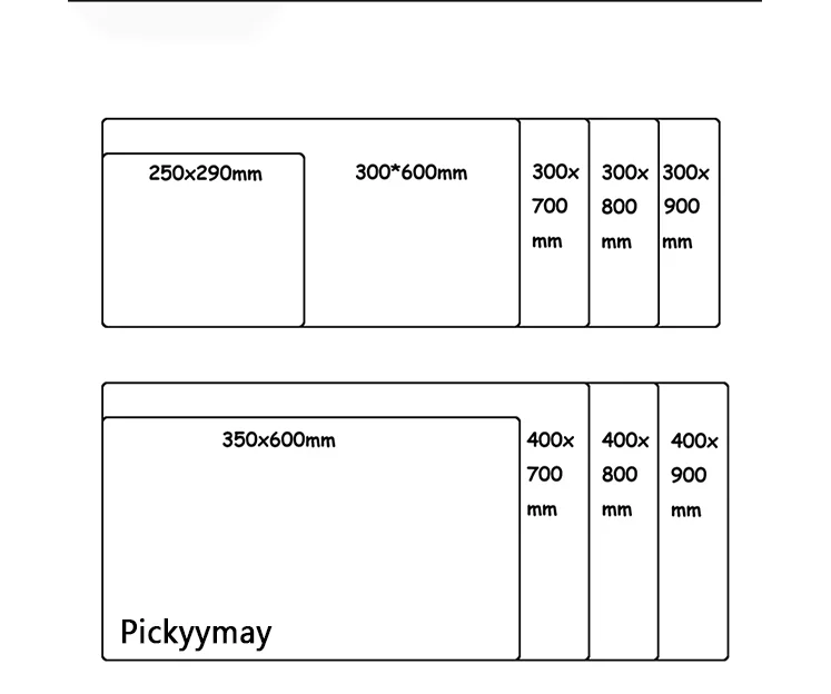 Fish Mouse Pad Gaming Mousepad Mat Gamer Mouse Mat Keyboard Mat Desk Mat Carpet Mausepad XXL For Computer Laptop Pad