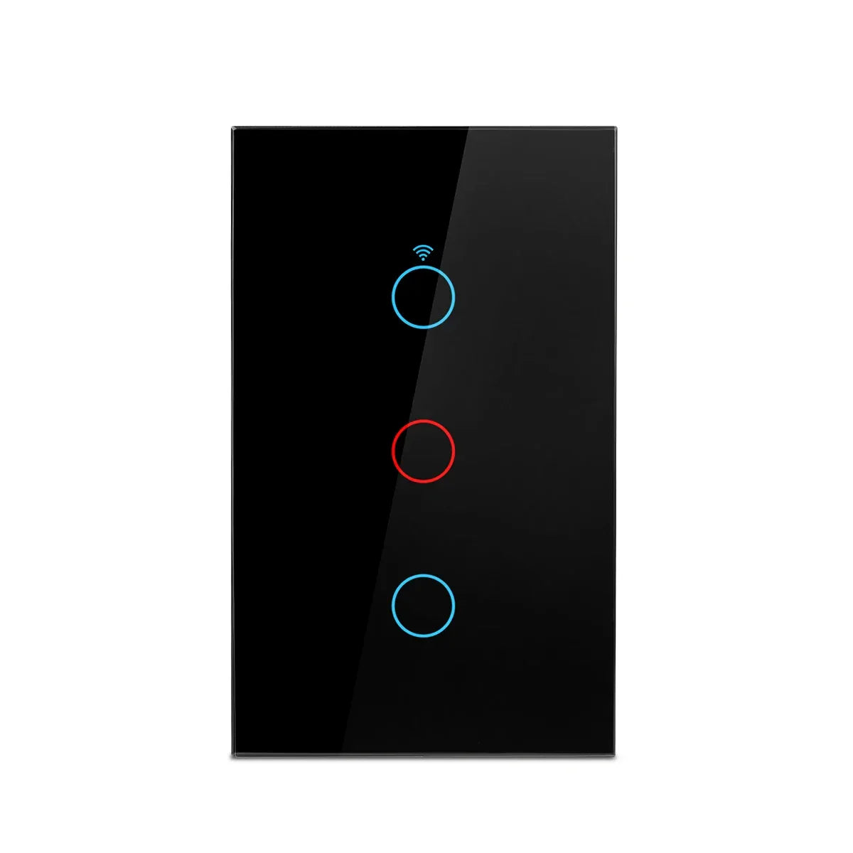 Tuya App US WiFi Smart Wall Switch 1/2/3/4 Gang No Neutral Wire Touch Sensor LED Light Switches Smart Home Alexa Google Home