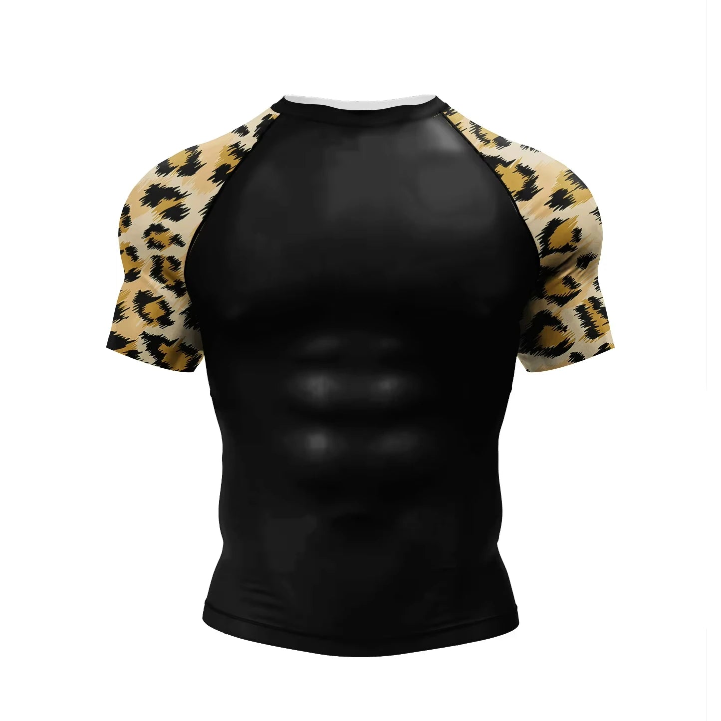 New No gi Bjj T-Shirt jiu jitsu kickboxing Training Rashguard Polyester Spandex Compression Sublimation Sports Men T-Shirts