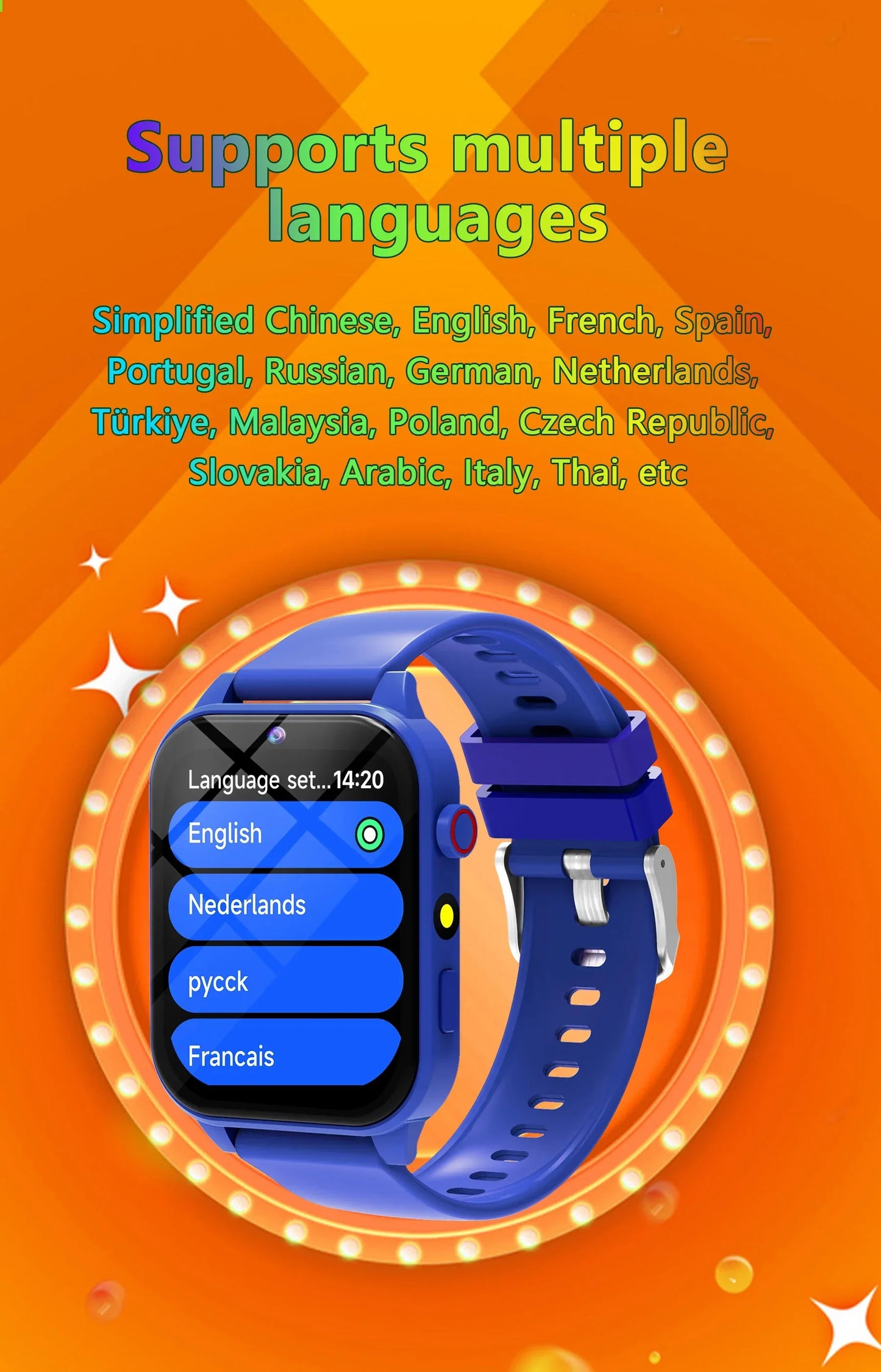 Kids Smartwatch Game Flashlight Toy Waterproof Electronics Touch Screen HD Camera Alarm Children watch Boy Girl Birthday Gift