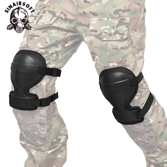 Tactical Airsoft ARC Combat Protective Knee Caps Army Durable Knee Pads by PDG ibma