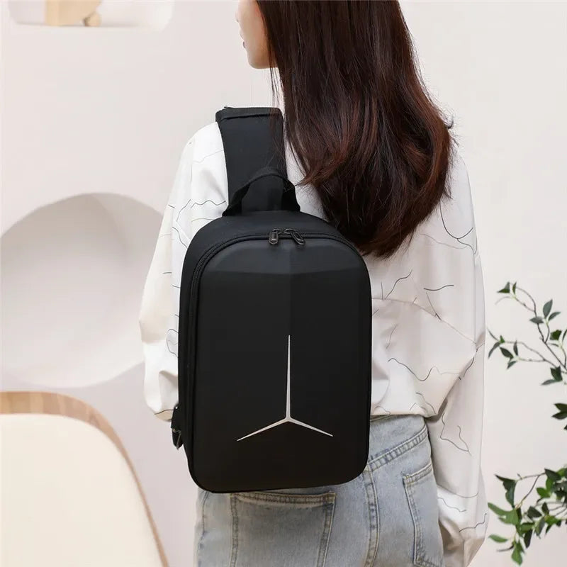 For DJI MINI 4 Pro Bag Storage Case Backpack Messenger Chest Bag Portable Fashion Box for Mini 4 Pro Shoulder Bag Accessories