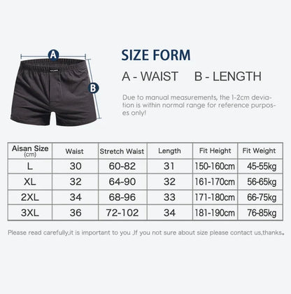 Summer cotton loose home shorts men's underwear boxers Home pajama shorts comfortable boxer shorts Arro pants