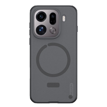 For OPPO Find X9 Pro 5G Nillkin Case Magnetic Super Frosted Pro Magsafe 360 Soft Frame Matte PC TPU Full Back Cover Protection