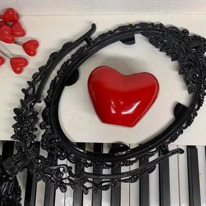 Love Fruit Forks, Stainless Steel Cake Fork Set, Snacks Tableware Set, Kitchen Items, Valentine's Day Party Favors