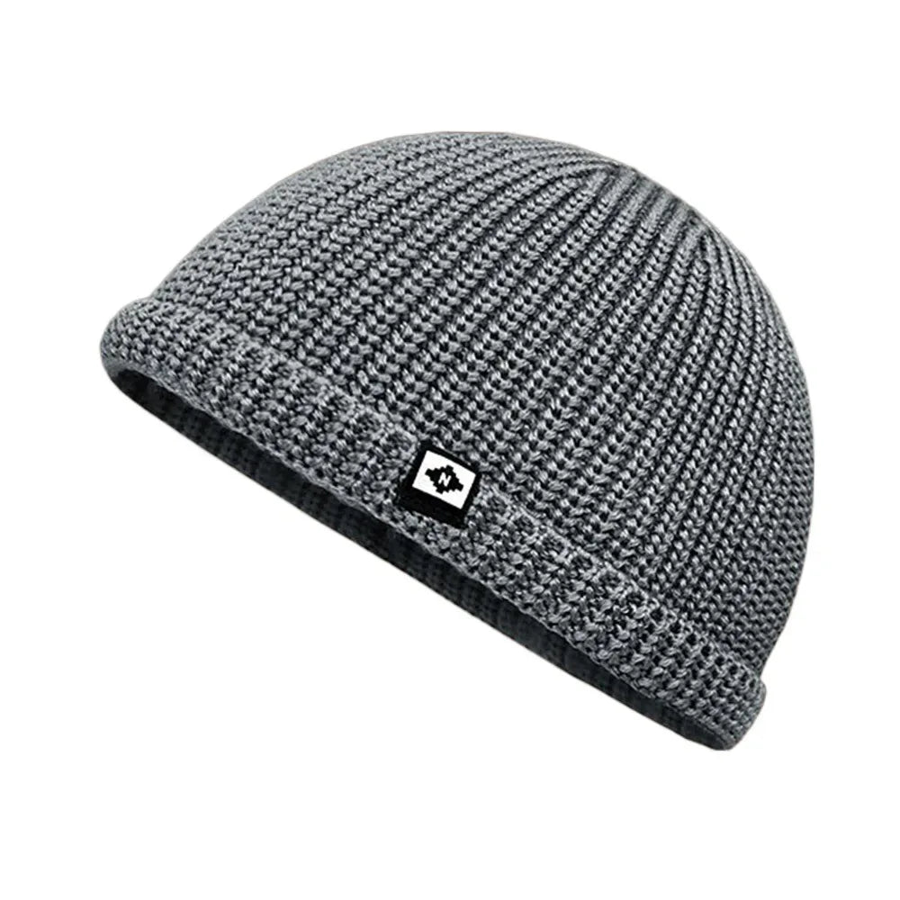 Soft Knitted Hat Windproof Thickened Autumn Winter Hat Ear Protection Hip Hop Hat Warm Bonnets Outdoor