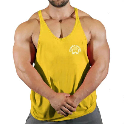 Gym Top Men Bodybuilding Shirt Fitness Men's Vest Singlet Sleeveless Sweatshirt Man Clothes Clothing Stringer Vests Singlets