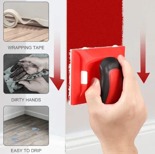 Trim Paint Edger Rotating Handle Wall Corner Pad Painter Edge Painting Tool for Walls and Ceilings for Painting Corner and Edges